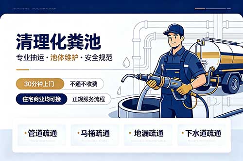 三门峡清理化粪池
